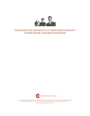Enhancing the Credibility of Social Responsibility Claims Among Canadian Consumers [PDF]