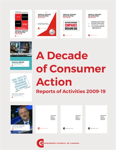 A Decade of Consumer Action: Reports of Activities 2009-19 - PDF