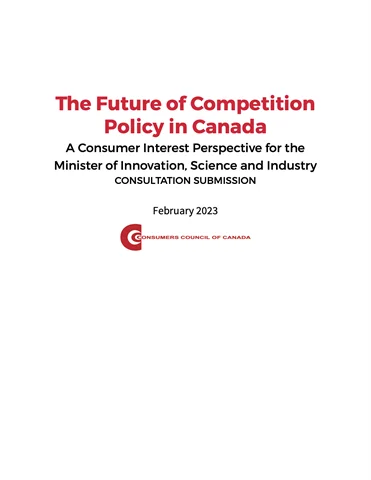 The Future of Competition Policy in Canada - EPUB
