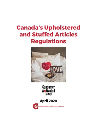 Canada's Upholstered and Stuffed Articles Regulations [EPUB]