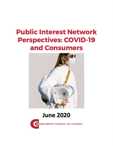 Public Interest Network Perspectives: COVID-19 and Consumers [EPUB]