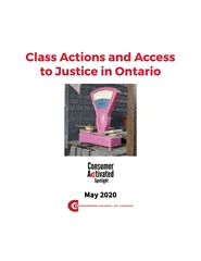 Class Actions and Access to Justice in Ontario [EPUB]