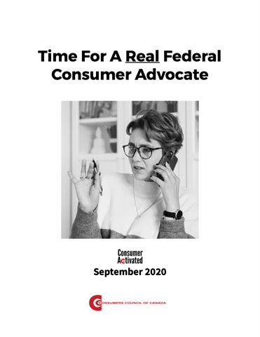 Time For A Real Federal Consumer Advocate [PDF]