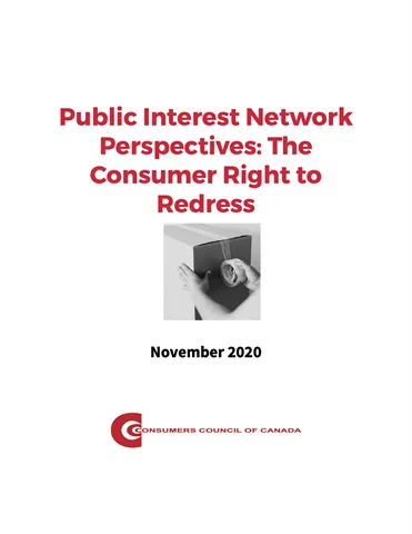 Public Interest Network Perspectives - The Consumer Right to Redress - EPUB