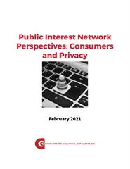 Public Interest Network Perspectives: Consumers and Privacy - PDF