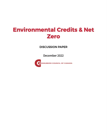 Environmental Credits & Net Zero - EPUB