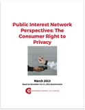 Public Interest Network Perspectives: The Consumer Right to Privacy - PDF